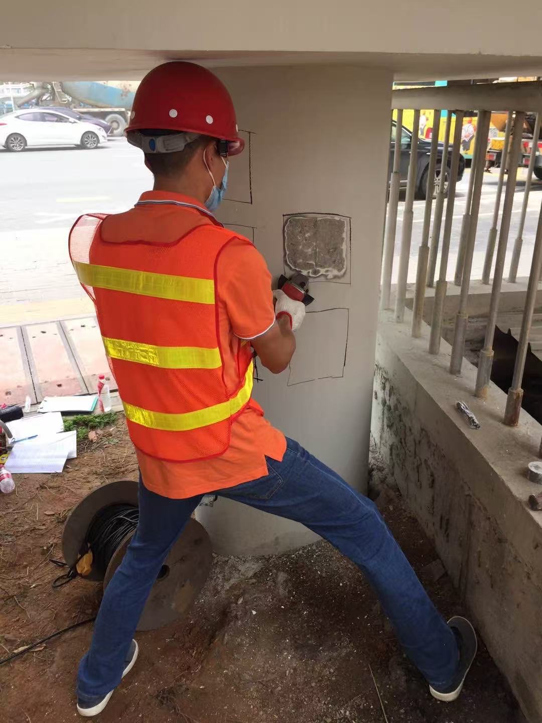 东城营区礼堂房屋工程质量检测